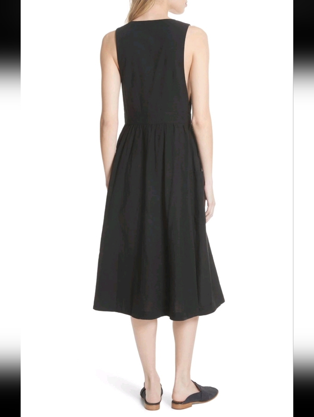 Free People Black Wrap Dress. Size XS. - Picture 4 of 9